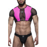 Sparta's Harness Jockstrap + Top Artemide Noir-Rose